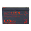 GP672F2 AGM Battery 6V 7.2Ah TCED