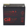 XTV12550 AGM Battery Gr 22NF 12V 55Ah TCED