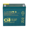 EVX12520 AGM Battery Gr 22NF 12V 52Ah TCED