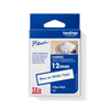 Brother Black on White 18 mm Security Tape for P-touch Label Makers for Brother P-touch Label Makers