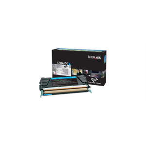 Lexmark X746,748 Cyan Return Program 7K Toner Cartridge Lexmark