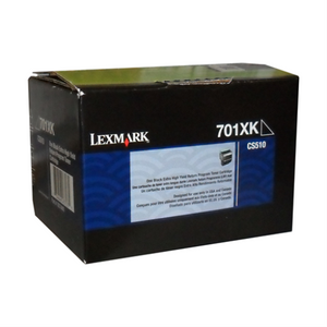 Lexmark CS/CX510 Black Return Programme 8K Toner Cartridge Part no.: 70C1XK0 Lexmark
