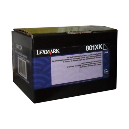 Lexmark CX510 Black Return Program 8K Toner Cartridge Lexmark