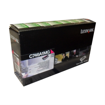 Lexmark C746,748 Magenta Return Program 7K Toner Cartridge Lexmark