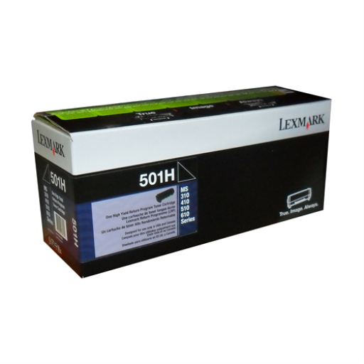 Lexmark MS/MX310, 312, 315, 410, 415, 510, 511, 610, 611 Return Program 5K Toner Cartridge Part no.: 50F1H00 Lexmark