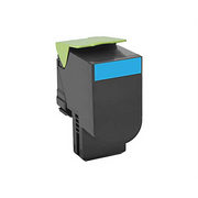 Lexmark CX310, 410, 510 Cyan 2K Toner Cartridge Part no.: 80C0S20 Lexmark