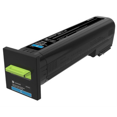 82K1XC0 Lexmark CX825, CX860 Cyan Extra High Yield Return Lexmark