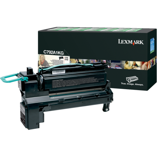Lexmark C/X792 Black Return Program 6K Print Cartridge Lexmark