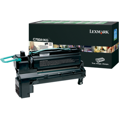 Lexmark C/X792 Black Return Program 6K Print Cartridge Lexmark
