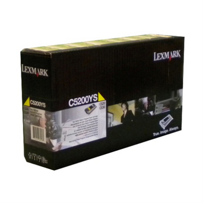 Lexmark C520,530 Yellow Return Program 1.5K Toner Cartridge Lexmark
