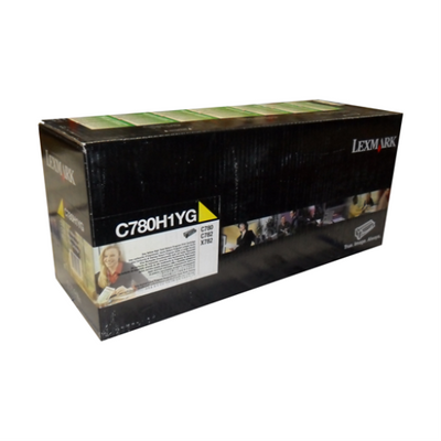 Lexmark C780,C/X782,782XL Yellow Return Program 10K Print Cartridge Lexmark