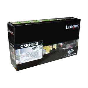 Lexmark C/X736,X738 Black Return Program 12K Toner Cartridge Lexmark