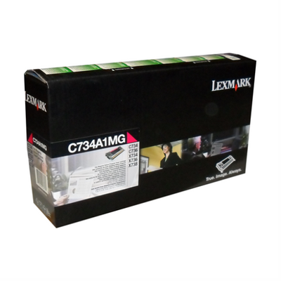 Lexmark C/X734,746,X738 Magenta Return Program 6K Toner Cartridge Lexmark