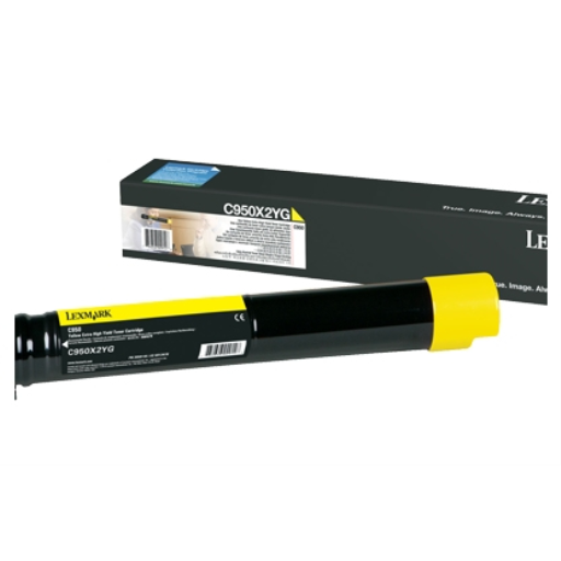 Lexmark X950/952/954 Yellow 22K Toner Cartridge Lexmark