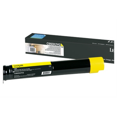 Lexmark X950/952/954 Yellow 22K Toner Cartridge Lexmark