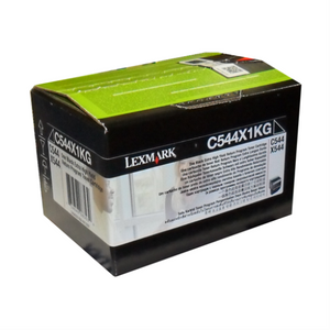 Lexmark C54x,X54x Black Return Program 6K Toner Cartridge Lexmark