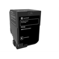 Lexmark CS720,CS/CX725 Black Return Program 3K Toner Cartridge Lexmark
