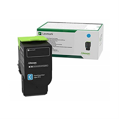 Lexmark C231HC0 Cyan High-Yield Return Program Toner Cartridge Part no.: C231HC0 Lexmark