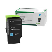 Lexmark C/MC2425, 2535, MC2640 Cyan Return Programme 3.5K Toner Cartridge Part no.: C241XC0 Lexmark