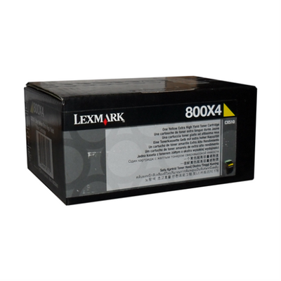 Lexmark CX510 Yellow 4K Toner Cartridge Lexmark
