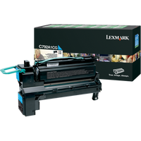 Lexmark C792, X792 Cyan Return Program Print Cartri Lexmark