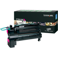 Lexmark C792, X792 Magenta Return Program Print Car Lexmark