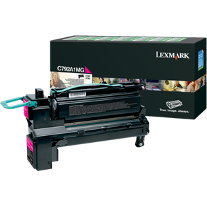 Lexmark C792, X792 Magenta Return Program Print Car Lexmark