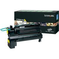 Lexmark C792, X792 Yellow Return Program Print Cart Lexmark