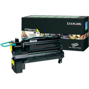 Lexmark C792, X792 Yellow Return Program Print Cart Lexmark