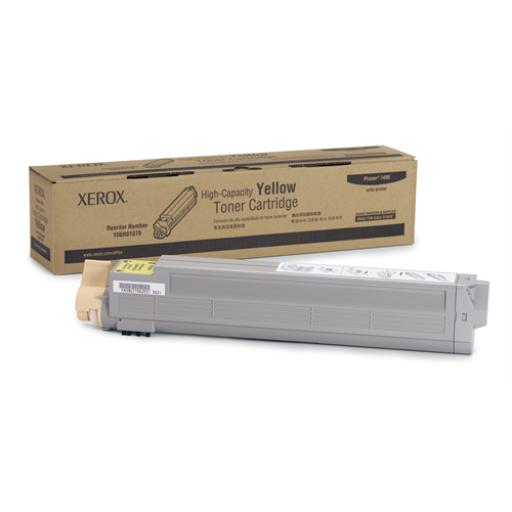 106R01079 Yellow High Capacity Toner Cartridge, Phaser 7400 Xerox
