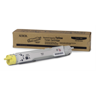106R01216 Yellow Standard Capacity Toner Cartridge, Phaser 6360 Xerox