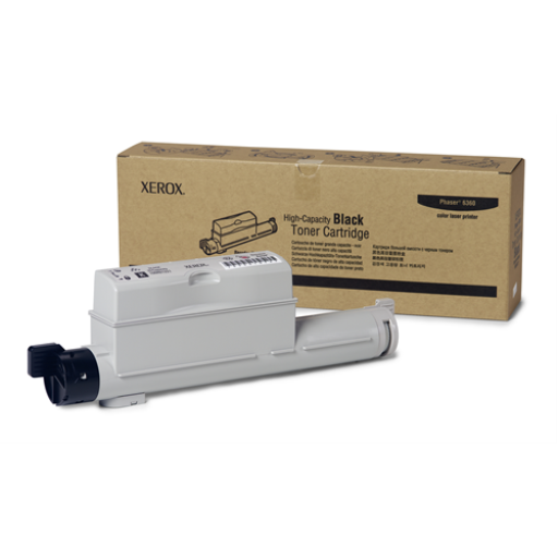 106R01221 Black High Capacity Toner Cartridge, Phaser 6360 Xerox