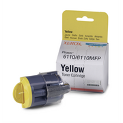 106R01273 Yellow Toner Cartridge, Phaser 6110/6110MFP Xerox