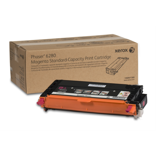 106R01389 Magenta Standard Capacity Print Cartridge, Phaser 6280 Xerox