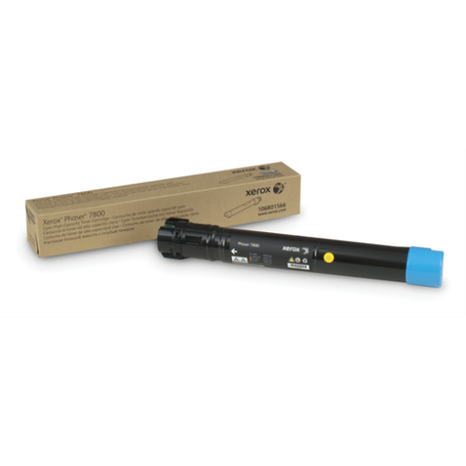106R01566 Cyan High Capacity Toner Cartridge; Phaser 7800 Xerox