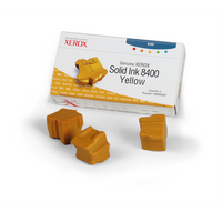 108R00607 Genuine Xerox Solid Ink 8400 Yellow (three Sticks) Xerox