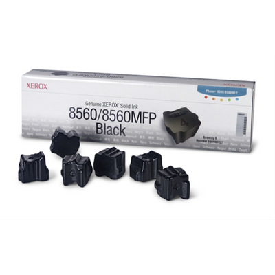 108R00727 Genuine Xerox Solid Ink Black, Phaser 8560/8560MFP (6 Sticks) Xerox