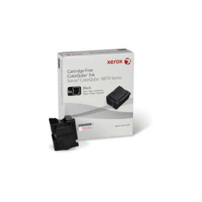108R00953 Xerox Colorqube Ink Black, Colorqube 8870 (6 Sticks), North America For 8880 Colorqube Xerox