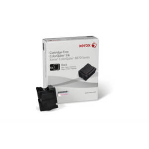 108R00953 Xerox Colorqube Ink Black, Colorqube 8870 (6 Sticks), North America For 8880 Colorqube Xerox