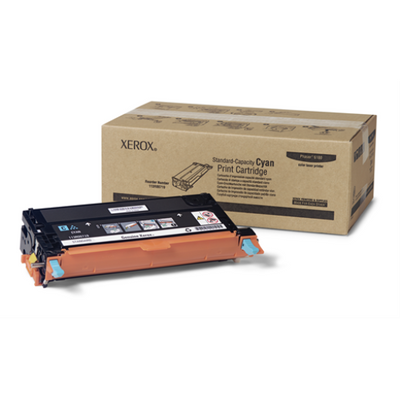 XEROX CYAN STANDARD CAPACITY PRINT CARTRIDGE PHASER 6180 Xerox