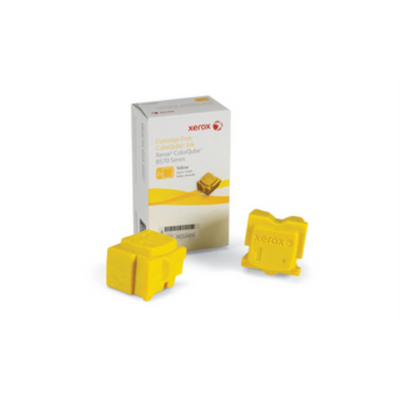 108R00928 ColorQube 8570/8580 Yellow Solid Ink Pack (2 Sticks) Xerox