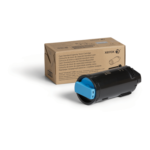 XEROX CYAN STD CAP TONER CARTRIDGE F/VERSALINK C600/C605 Xerox