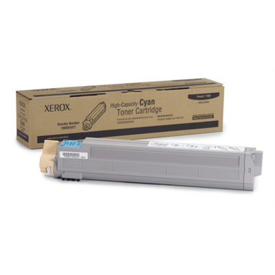 106R01077 Cyan High Capacity Toner Cartridge, Phaser 7400 Xerox