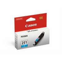 CLI-251 Cyan Ink Tank SKU 6514B001 Canon