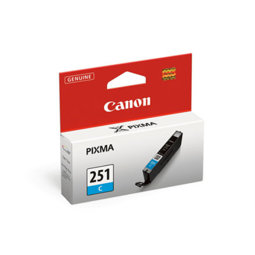 CLI-251 Cyan Ink Tank SKU 6514B001 Canon