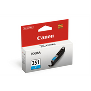 CLI-251 Cyan Ink Tank SKU 6514B001 Canon