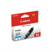 CLI-251C XL Cyan Ink Tank SKU 6449B001 Canon