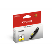 CLI-251Y Yellow Ink Tank SKU 6516B001 Canon