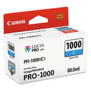 PFI-1000 Cyan SKU 0547C002 Canon