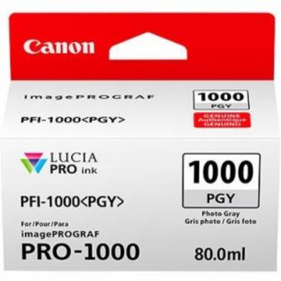 PFI-1000 Photo Gray SKU 0553C002 Canon